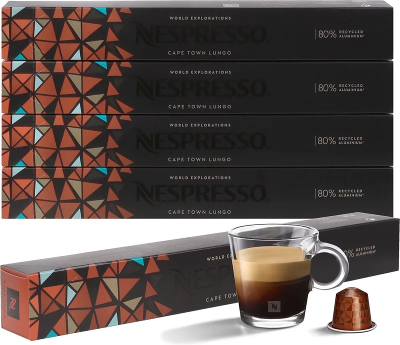 Cape Town Lungo Smaak Koffiecapsules NESPRESSO van Nespresso – productfoto