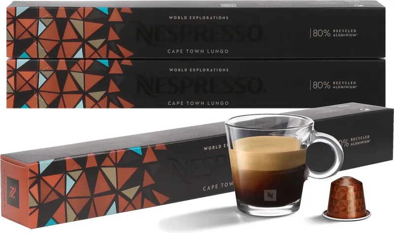 Cape Town Lungo Smaak Koffiecapsules NESPRESSO van Nespresso – productfoto