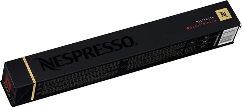 cups - ristretto decaffeine - 5x 10 cups van Nespresso – productfoto