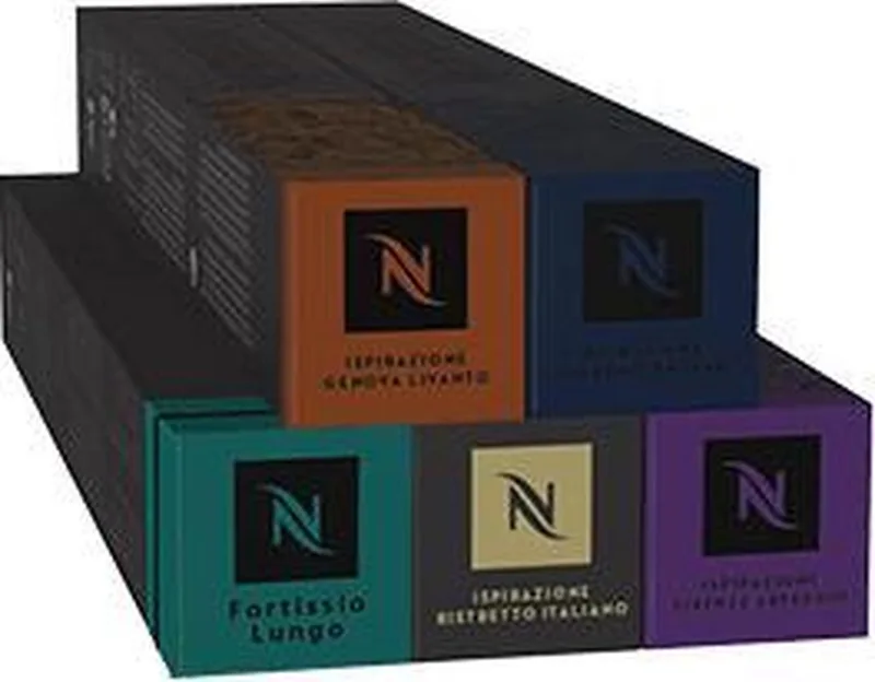 Intens Pakket - 50 Capsules by Nespresso – product photo