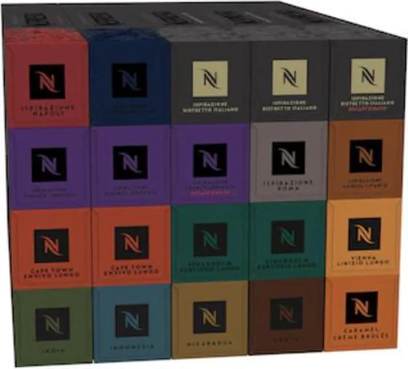 Intens pakket – Koffie cups 200 capsules by Nespresso – product photo