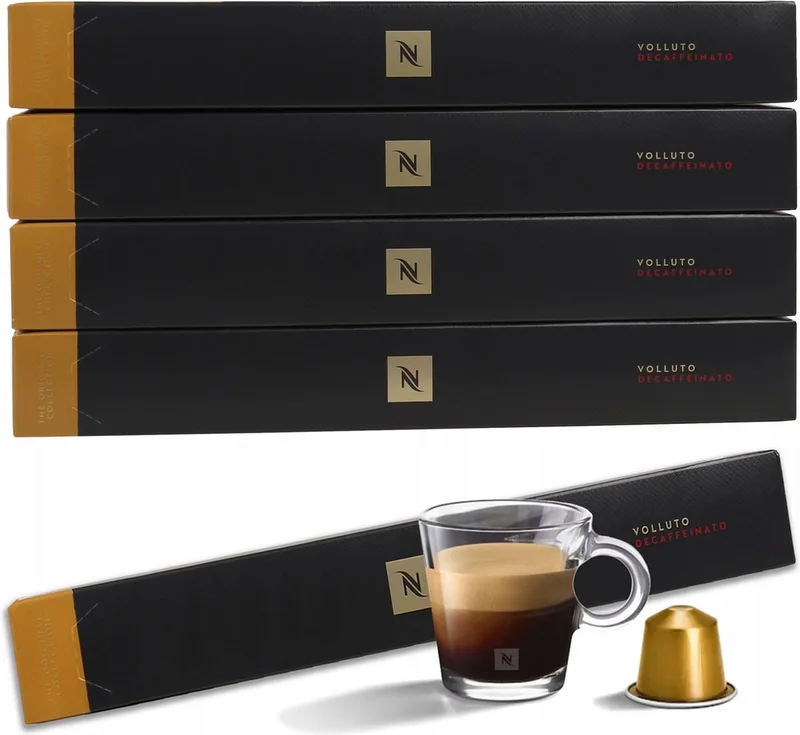 Koffiecapsules Koffie met smaakcapsules Decaffeinato Volluto NESPRESSO by Nespresso – product photo