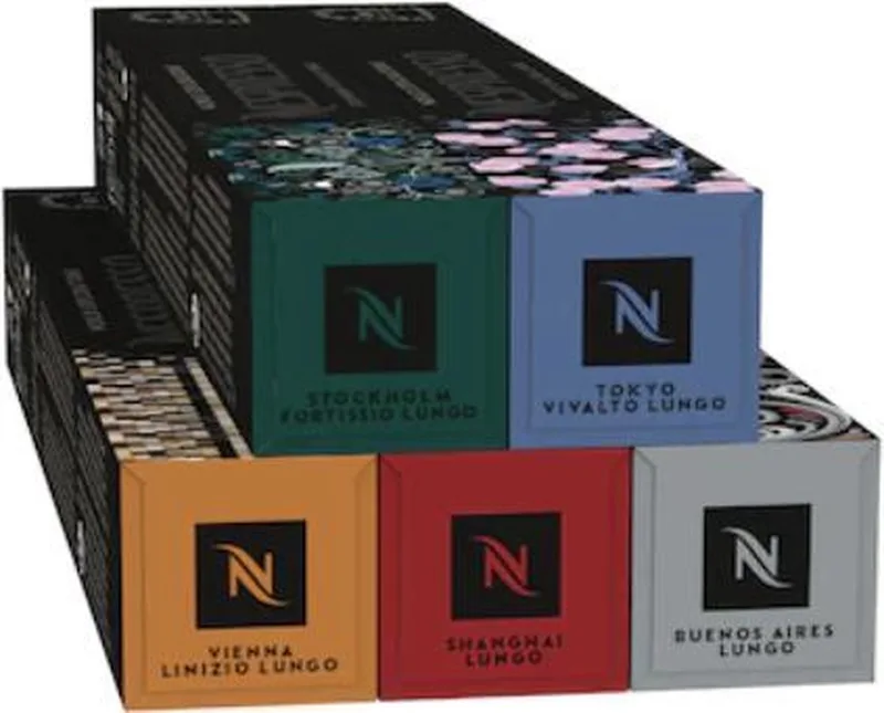 Lungo pakket – Koffie cups 50 capsules by Nespresso – product photo