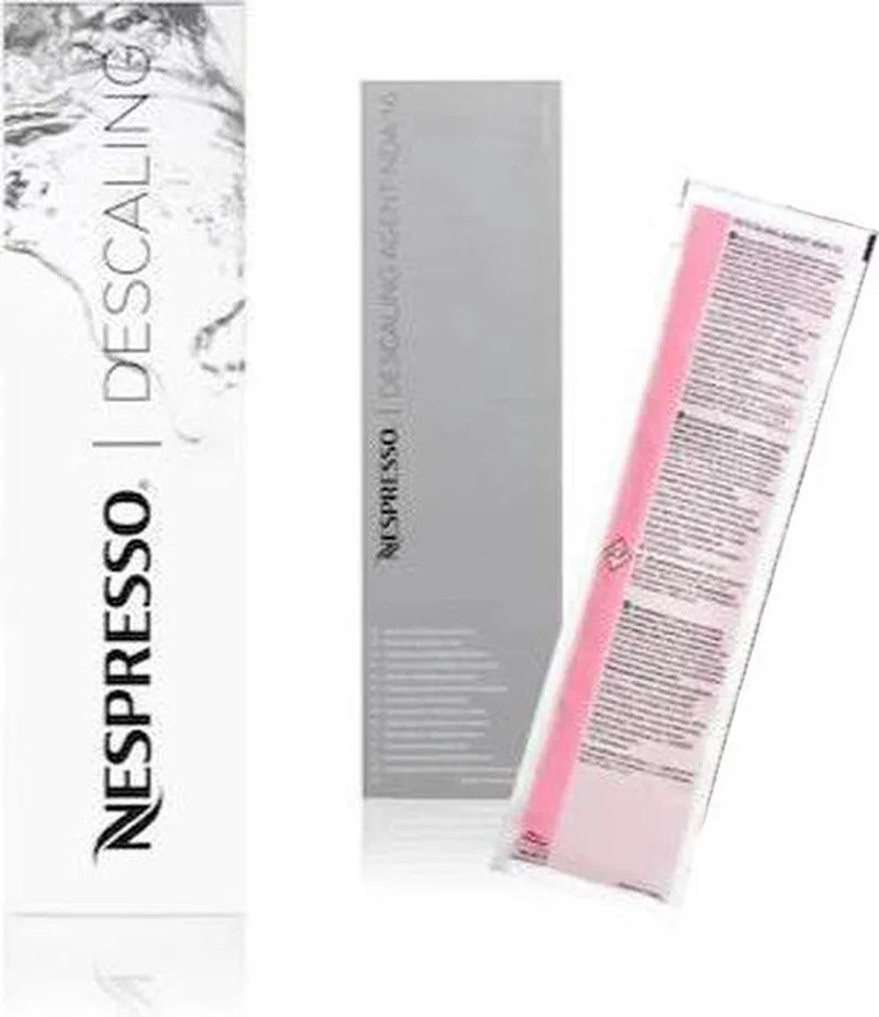 Ontkalkingsset - Voor machines van Nespresso - Originele Ontkalker Nespresso [MEEST VERKOCHT] van Nespresso in Wit – productfoto