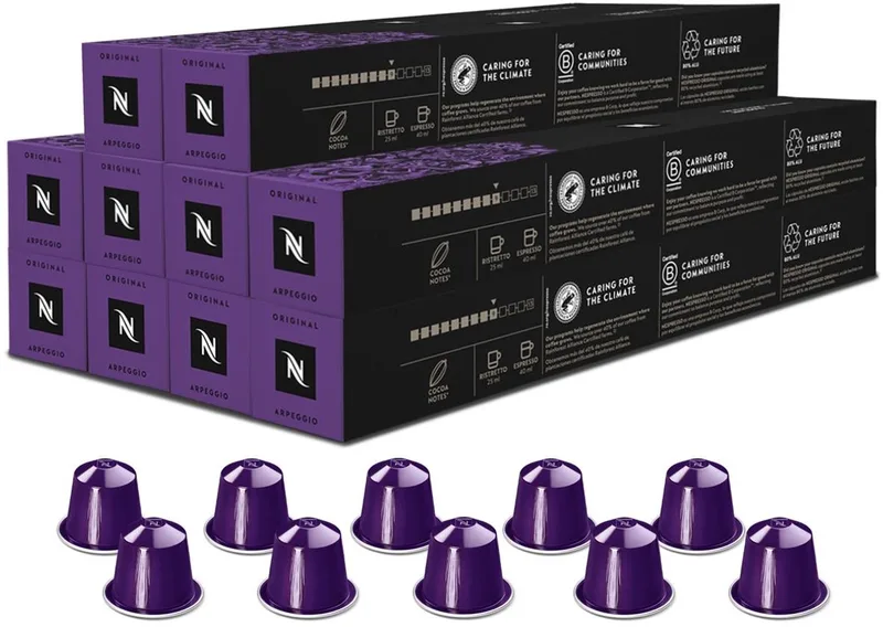 Original - Arpeggio - Koffiecups - 100 capsules de Nespresso – photo produit