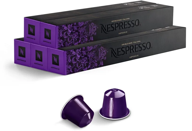 Original - Arpeggio - Koffiecups - 50 capsules van Nespresso – productfoto