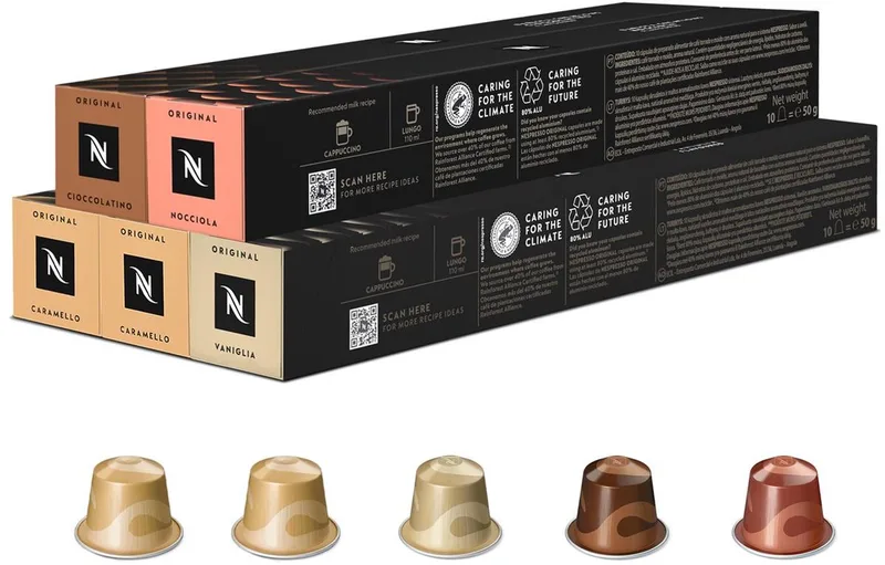 Original - Barista Creations Pakket - Koffiecups - 50 capsules van Nespresso – productfoto