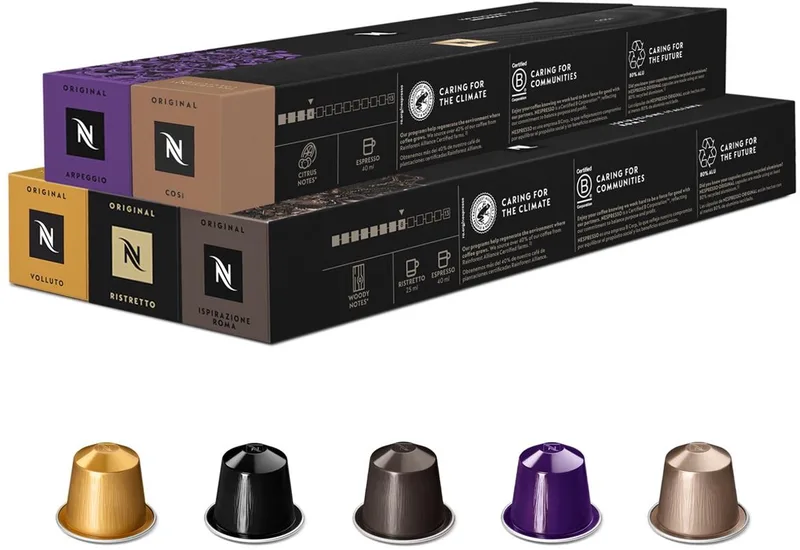 Original - Espresso Pakket - Koffiecups - 50 capsules de Nespresso – photo produit