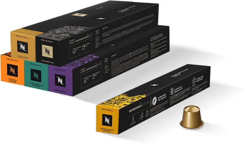 Original - Favorieten Pakket - 60 capsules (10 gratis) by Nespresso – product photo