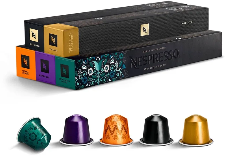 Original - Favorieten Pakket - Koffiecups - 50 capsules van Nespresso – productfoto