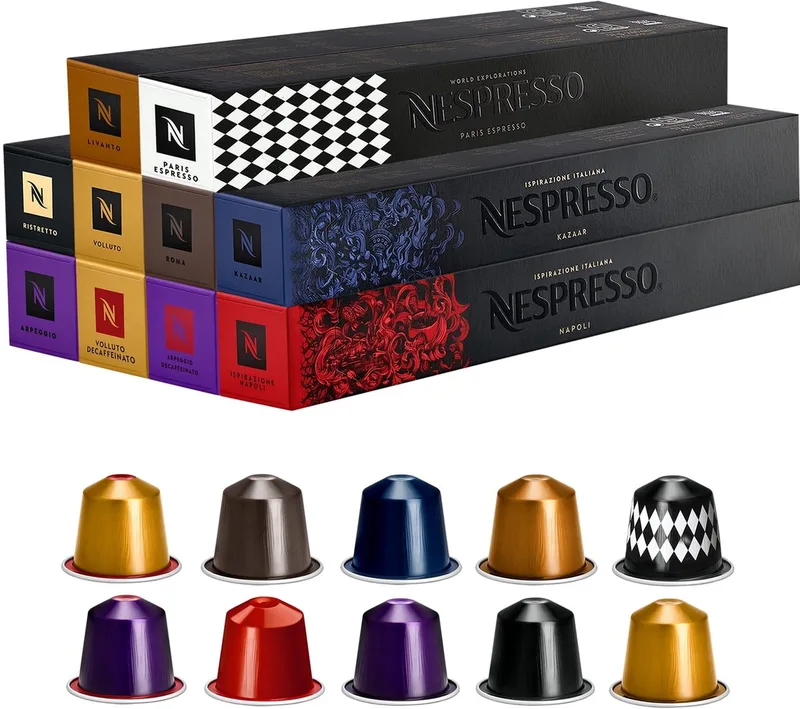 Original - Intense Espresso's Pakket - Koffiecups - 100 capsules by Nespresso – product photo