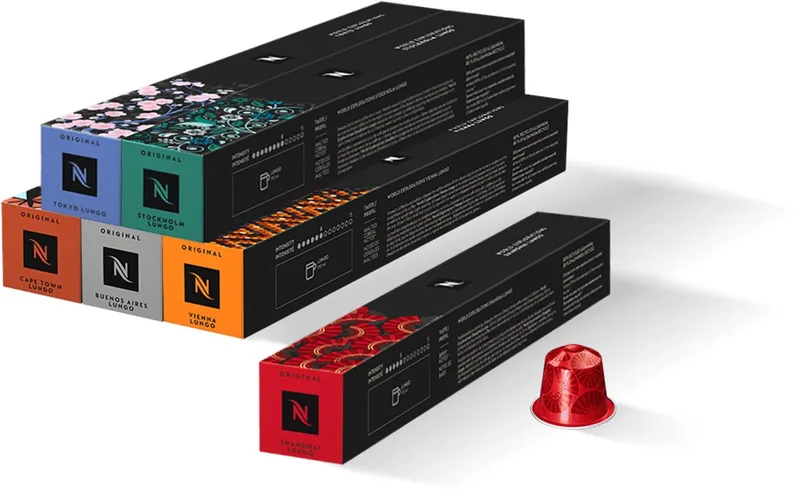 Original - Lungo Pakket - 60 capsules (10 capsules gratis) van Nespresso – productfoto