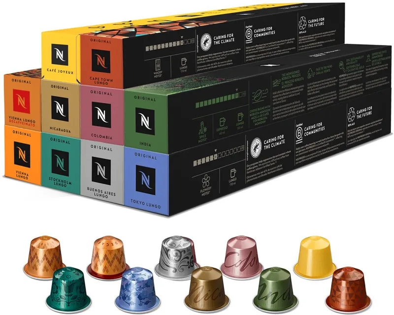 Original - Lungo Pakket - Koffiecups - 100 capsules de Nespresso – photo produit
