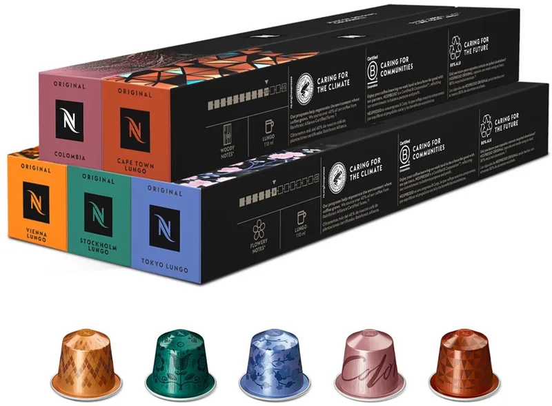 Original - Lungo Pakket - Koffiecups - 50 capsules de Nespresso – photo produit