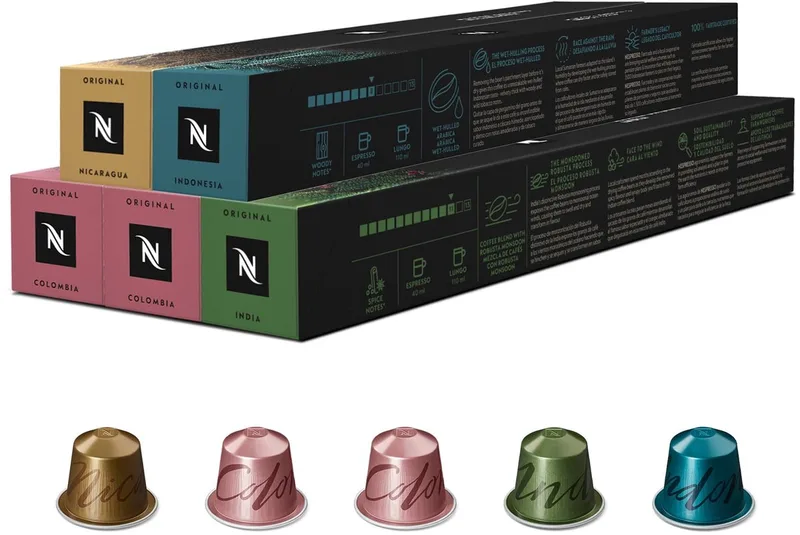 Original - Origins Pakket - Koffiecups - 50 capsules by Nespresso – product photo