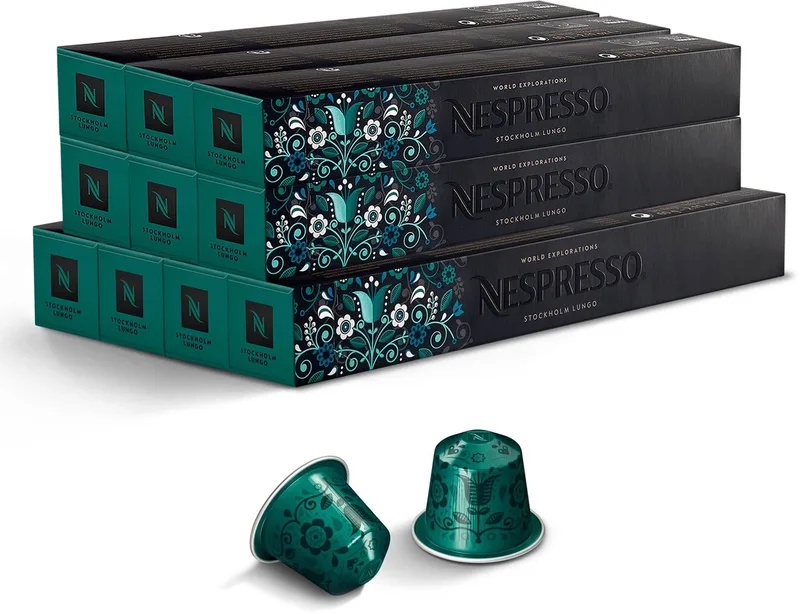 Original - Stockholm - Koffiecups - 100 capsules by Nespresso – product photo