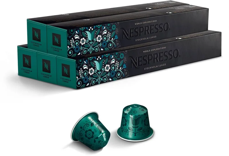 Original - Stockholm - Koffiecups - 50 capsules by Nespresso – product photo