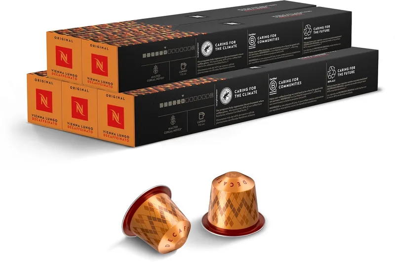 Original - Vienna Lungo Decaf - Koffiecups - 50 capsules by Nespresso – product photo