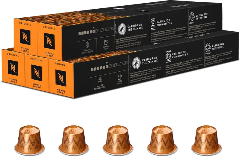 Original - Vienna Lungo - Koffiecups - 50 capsules by Nespresso – product photo