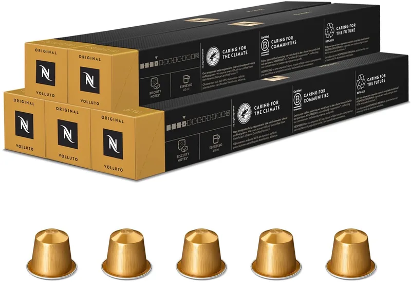 Original - Volluto - Koffiecups - 50 capsules de Nespresso – photo produit