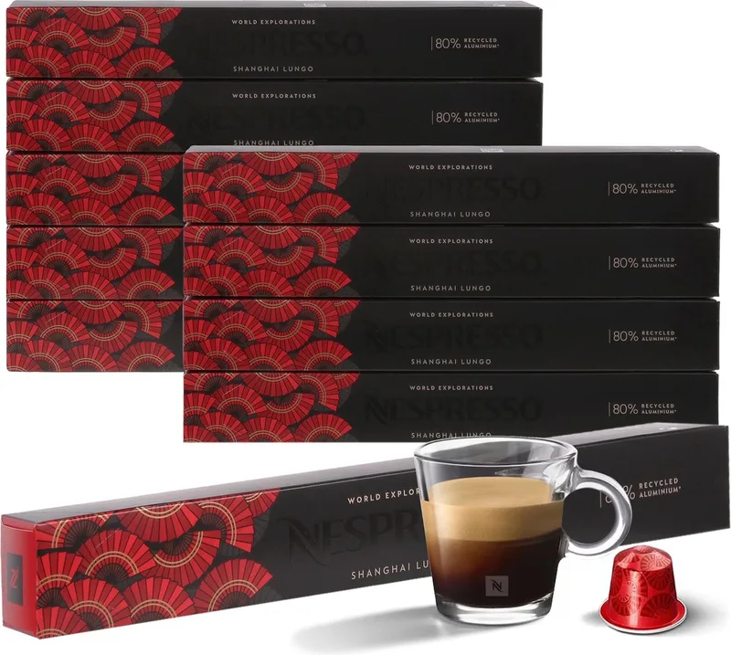 Shanghai Lungo Smaak Koffiecapsules NESPRESSO by Nespresso – product photo