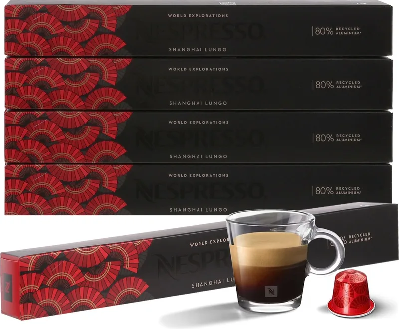 Shanghai Lungo Smaak Koffiecapsules NESPRESSO von Nespresso – Produktfoto