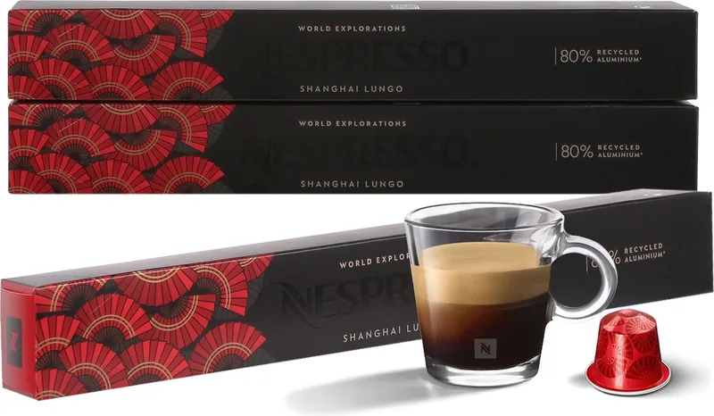 Shanghai Lungo Smaak Koffiecapsules NESPRESSO by Nespresso – product photo
