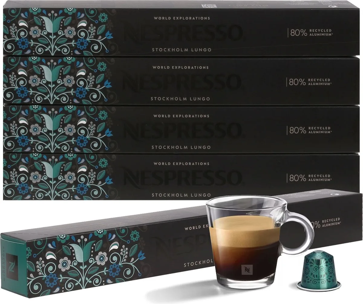 Stockholm Lungo Smaak Koffiecapsules NESPRESSO van Nespresso – productfoto
