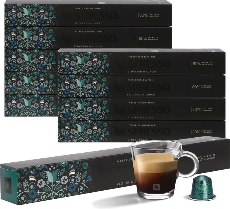 Stockholm Lungo Smaak Koffiecapsules NESPRESSO von Nespresso – Produktfoto