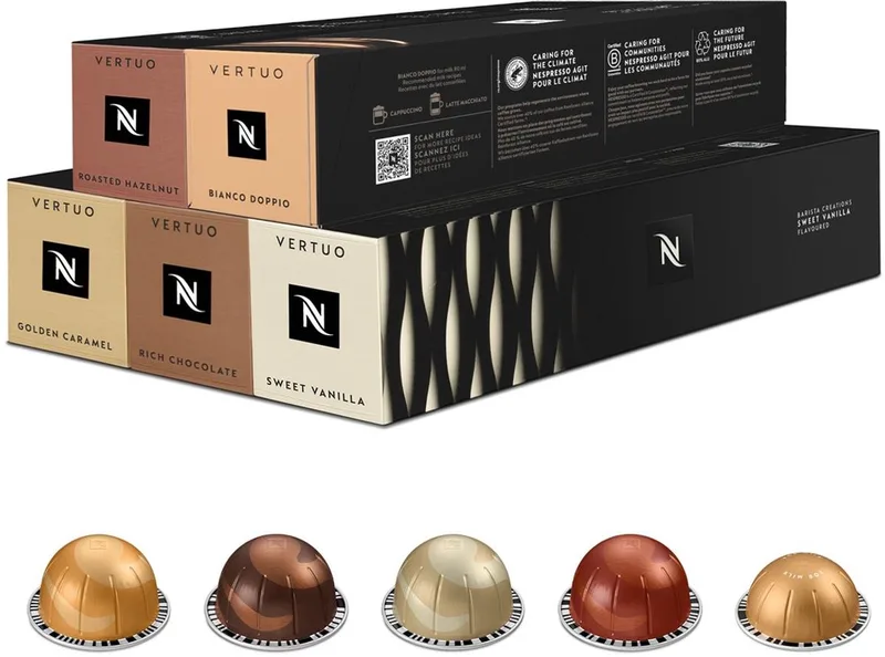 Vertuo - Barista Creations Pakket - Koffiecups - 50 capsules van Nespresso – productfoto