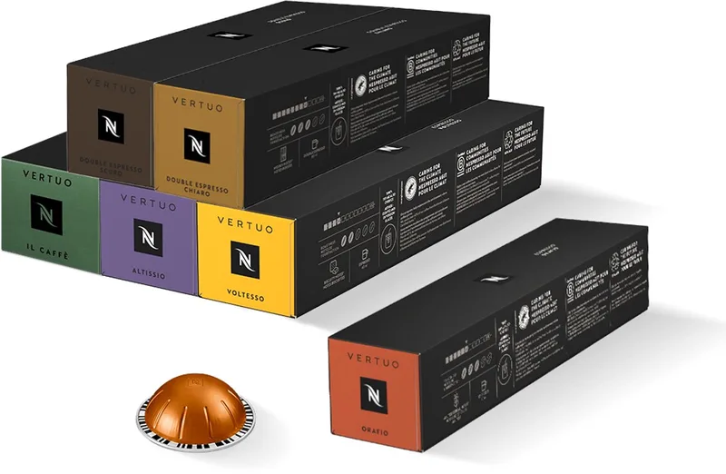 Vertuo - Espresso Pakket - 60 capsules (10 capsules gratis) van Nespresso – productfoto