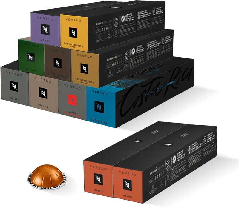 Vertuo - Favorieten Pakket - 120 (20 capsules gratis) van Nespresso – productfoto