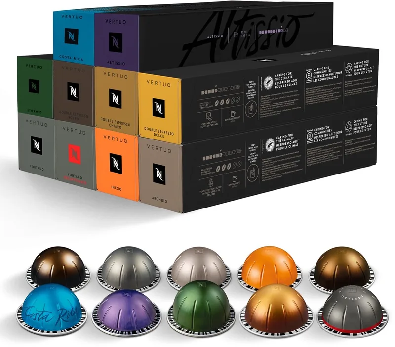 Vertuo - Favorieten Pakket - Koffiecups - 100 capsules van Nespresso – productfoto