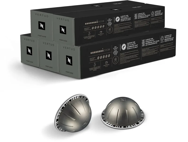 Vertuo - Fortado - Koffiecups - 50 capsules van Nespresso – productfoto