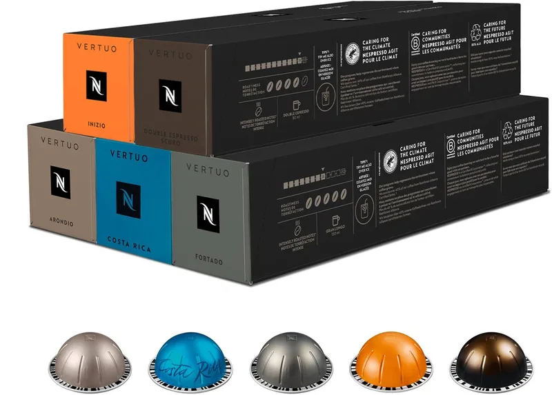Vertuo - Gran Lungo & Double Espresso Pakket - Koffiecups - 50 capsules by Nespresso – product photo