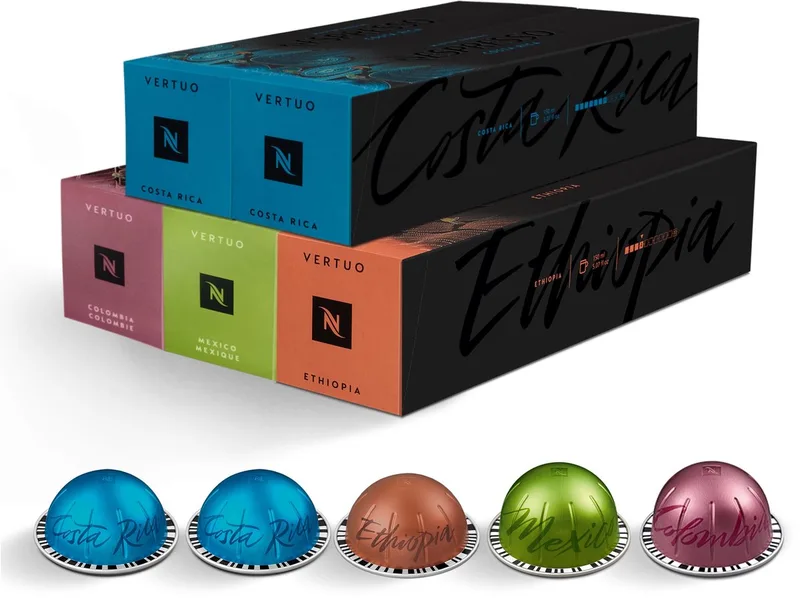 Vertuo - Origins Pakket - Koffiecups - 50 capsules by Nespresso – product photo