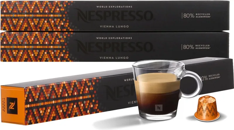 Vienna Lungo Smaak Koffiecapsules NESPRESSO van Nespresso – productfoto