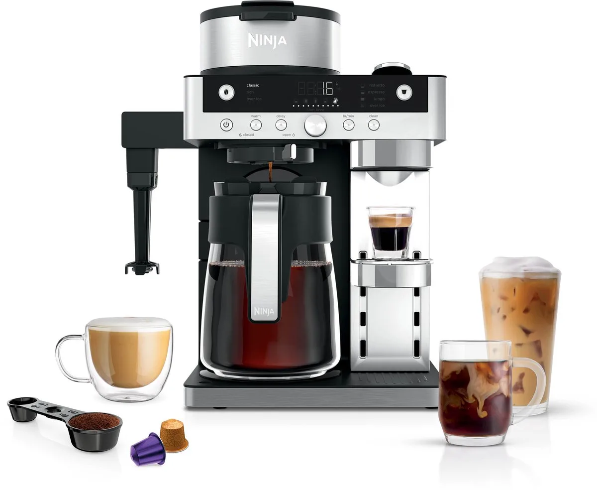 Cafetière à Filtre Prestige Dualbrew Cfn802eu de Ninja en Noir – photo produit