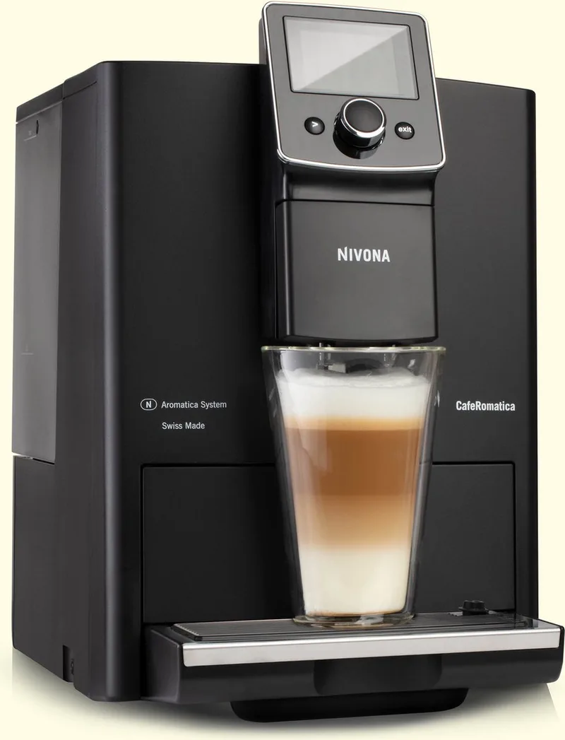 CafeRomatica 820 - Espressomachine - NICR820 van Nivona in Zwart – productfoto