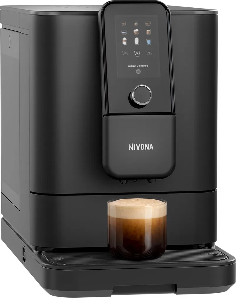 NIVO 8111 Volautomatische koffiemachine- met Nitro Coffee van Nivona in Zwart – productfoto