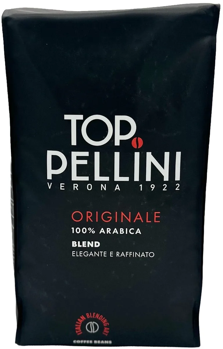 Top Arabica 100% koffiebonen 1000g van Pellini – productfoto