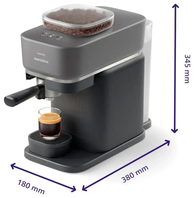 Baristina - BAR300/60 - Espressomachine - Pistonmachine von Philips in Schwarz – Produktfoto 2 von 2