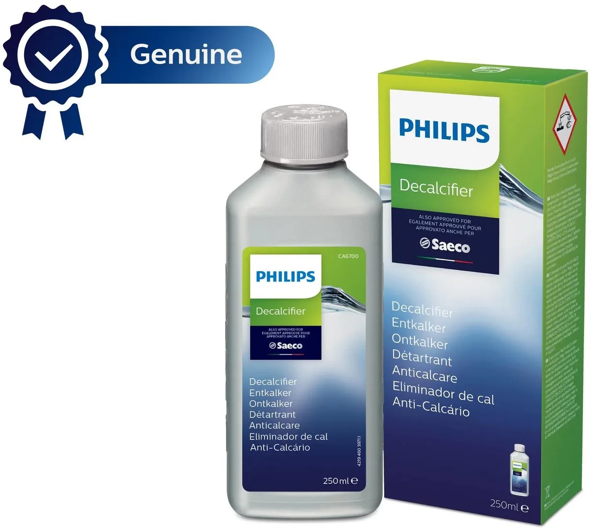 CA6700/91 ontkalker Huishoudelijke apparaten Vloeistof (klaar voor gebruik) 250 ml von Philips – Produktfoto