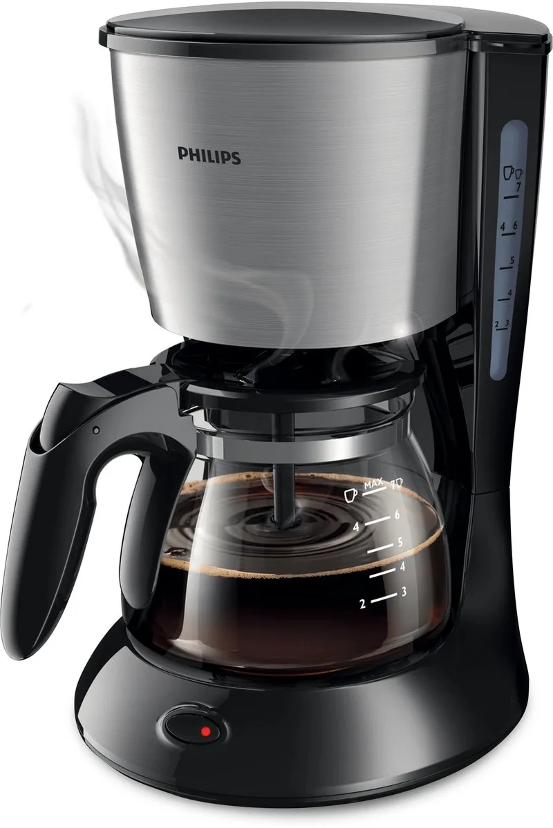 Daily HD7435/20 - Koffiezetapparaat van Philips in Zwart – productfoto