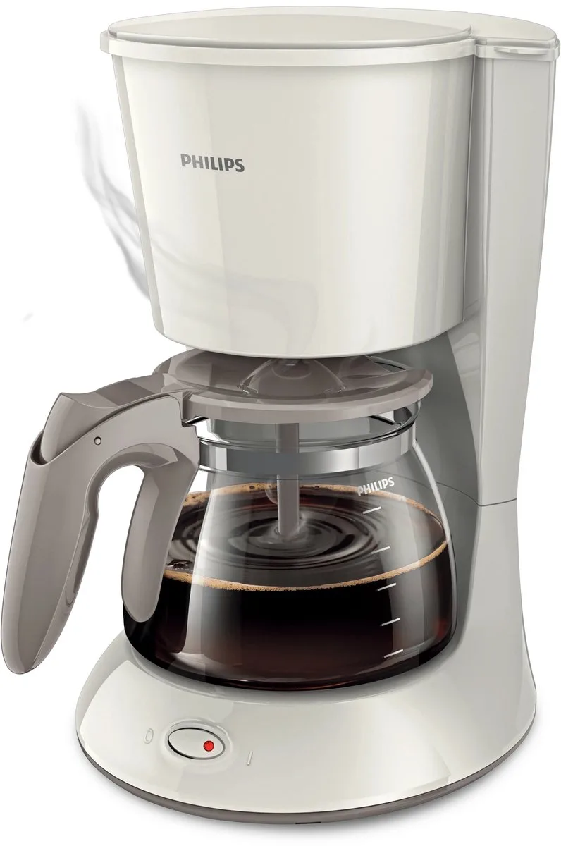 Daily HD7461/00 - Compact Koffiezetapparaat - Beige van Philips in Wit – productfoto