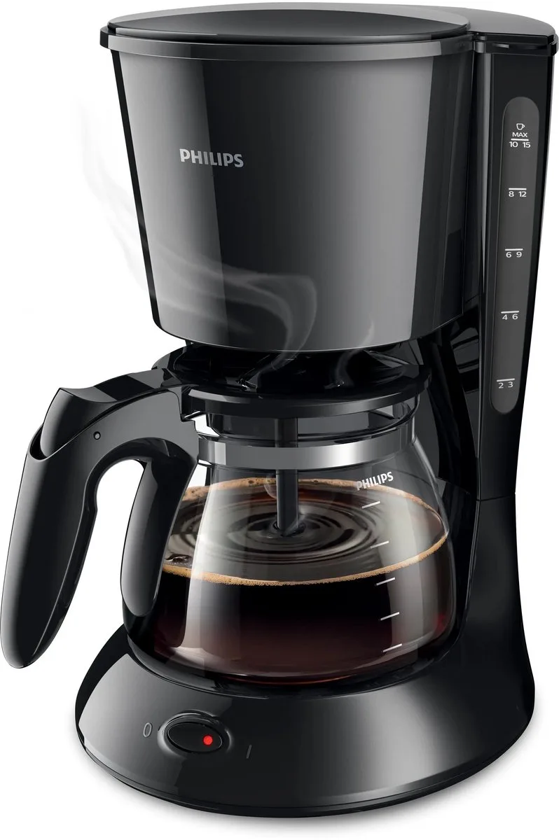 Daily HD7461/20 - Compact Koffiezetapparaat van Philips in Zwart – productfoto