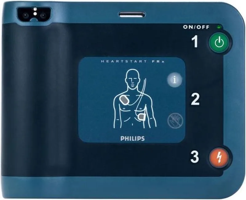Heartstart FRx halfautomaat van Philips – productfoto