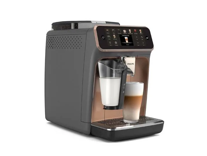 Kaffeevollautomat EP5544/80 5500 Series, 20 Kaffeespezialitäten (heiß oder eisgekühlt), LatteGo-Milchsystem, SilentBrew Technologie fra Philips – produktbillede