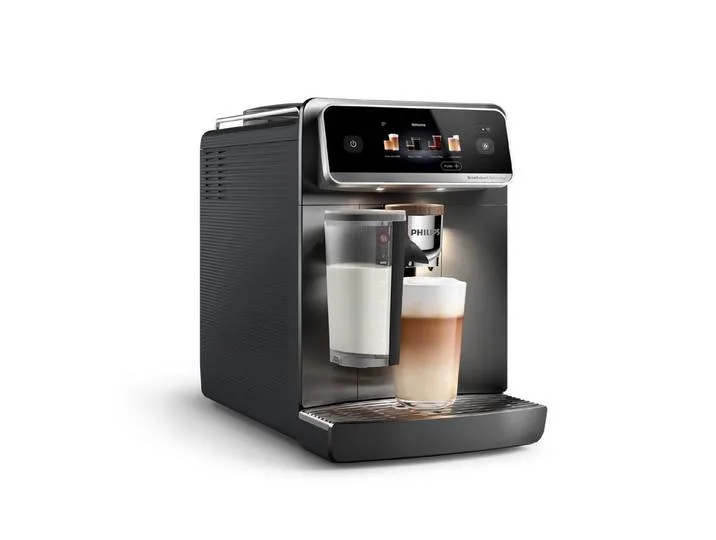 Kaffeevollautomat EP8757/12 8000 Series LatteGo Pro Café Aromis, 50 Getränke (heiß oder eisgekühlt), LatteGo Pro-Milchsystem, BrewExtract Technologie, appfähig van Philips – productfoto