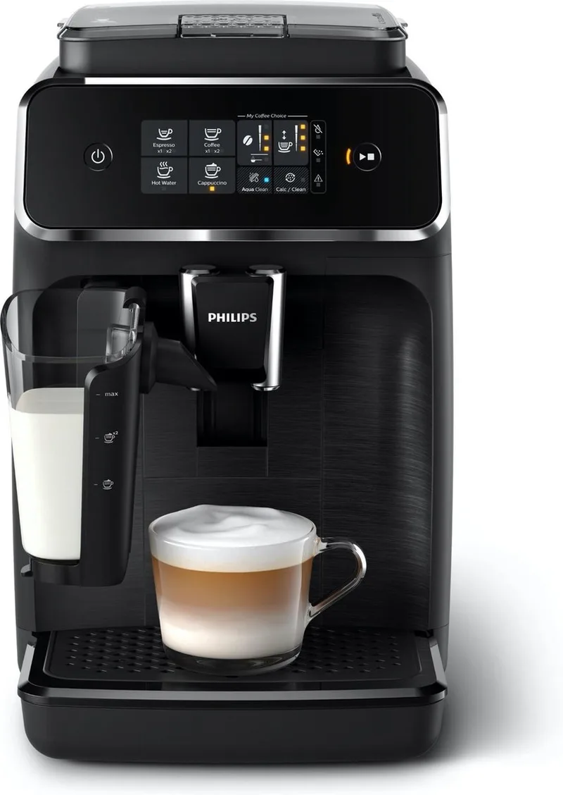 LatteGo 2200 Serie EP2230/10 - Espressomachine - Zwart van Philips in Matzwart – productfoto